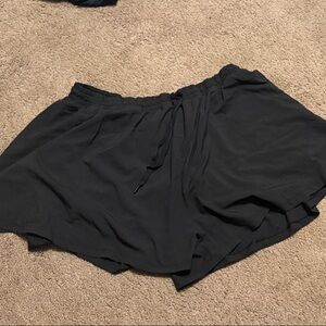 Avia Black Women's Athletic Drawstring Shorts